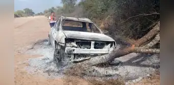 Hombre iba a visitar la tumba de su madre, pero murió calcinado tras ser atacado por abejas y chocar su camioneta en Argentina