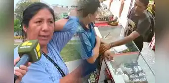 Joven casi muere por bala perdida al ser golpeado con un arma durante asalto a bodega en La Victoria Joven casi muere por bala perdida al ser golpeado con un arma durante asalto a bodega en La Victoria