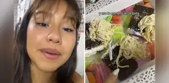 Peruana en Cuba se asombra con la inusual tradición de comer torta con ensalada: "En el mismo plato" Peruana en Cuba se asombra con la inusual tradición de comer torta con ensalada: "En el mismo plato"