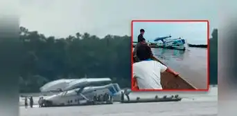 Avioneta de la Fuerza Aérea sufre grave accidente durante acuatizaje en Iquitos y mecánico resulta herido Avioneta de la Fuerza Aérea sufre grave accidente durante acuatizaje en Iquitos y mecánico resulta herido