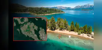 La isla dentro de un lago que está en una isla y esta se encuentra en otro lago que, a su vez, está en una isla La isla dentro de un lago que está en una isla y esta se encuentra en otro lago que, a su vez, está en una isla