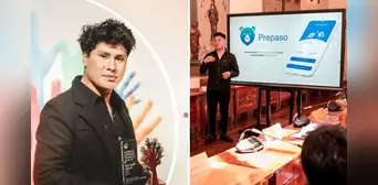 Con solo S/100, joven de Apurímac creó app gratuita preuniversitaria y ya tiene 300.000 usuarios: ganó 2 premios importantes