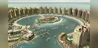 Qatar construyó una isla artificial como Venecia en medio del desierto: yates de lujo, restaurantes y máxima seguridad Qatar construyó una isla artificial como Venecia en medio del desierto: yates de lujo, restaurantes y máxima seguridad