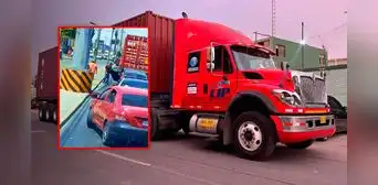 Delincuentes secuestran a chofer tras robarle container a plena luz del día en la av. Argentina Delincuentes secuestran a chofer tras robarle container a plena luz del día en la av. Argentina