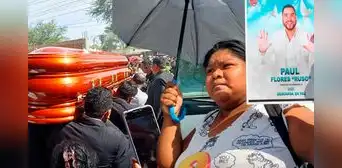 El último adiós a Paul Flores de Armonía 10: fanáticos muestran pancartas condenando la delincuencia y el sicariato en Perú El último adiós a Paul Flores de Armonía 10: fanáticos muestran pancartas condenando la delincuencia y el sicariato en Perú