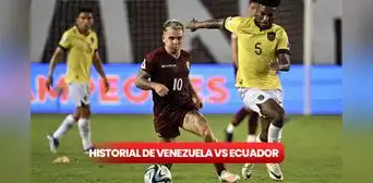 Historial de Venezuela vs Ecuador por Eliminatorias 2026: ¿cuántas veces ganó la Vinotinto de visita a la Tri? Historial de Venezuela vs Ecuador por Eliminatorias 2026: ¿cuántas veces ganó la Vinotinto de visita a la Tri?