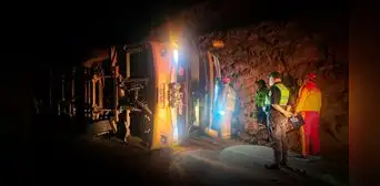 Tragedia en Arequipa: volcadura de bus de empresa Caplina deja 4 muertos y 32 heridos
