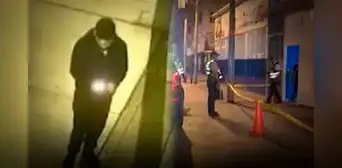 Captado en flagrancia: sujeto detona dos explosivos en tienda de repuesto de San Luis