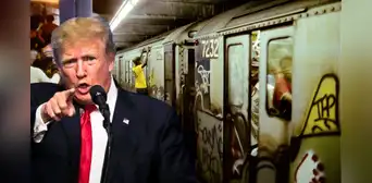 Donald Trump amenaza a Nueva York con retirar fondos para el transporte público con excusa del aumento de la delincuencia en el metro