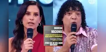 Carlos Vílchez, junto a María Pía Copello y Mario Hart, apoya la marcha nacional contra la inseguridad: "Es un reclamo masivo"