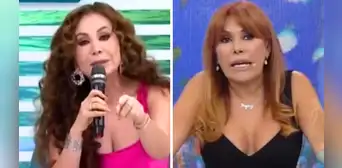 Janet Barboza encara a Magaly Medina tras críticas por su asistencia al velorio de Paul Flores: "Preocúpate por las placas clonadas" Janet Barboza encara a Magaly Medina tras críticas por su asistencia al velorio de Paul Flores: "Preocúpate por las placas clonadas"