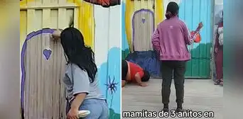Captan a madres espiando a sus hijos en primeros días de clases: "Hasta la salida" Captan a madres espiando a sus hijos en primeros días de clases: "Hasta la salida"