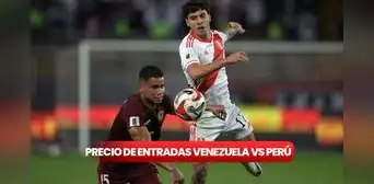 Entradas para el Venezuela vs Perú: cuánto cuestan y dónde comprar los boletos para el juego de Eliminatorias en Maturín Entradas para el Venezuela vs Perú: cuánto cuestan y dónde comprar los boletos para el juego de Eliminatorias en Maturín
