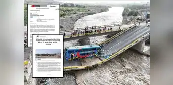 Informe técnico de Ositrán es contundente: hubo negligencia en colapso del puente Chancay Informe técnico de Ositrán es contundente: hubo negligencia en colapso del puente Chancay