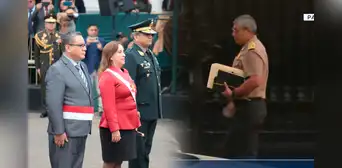 Victor Zanabría, comandante general PNP, llegó a Palacio de Gobierno tras censura de Santiváñez Victor Zanabría, comandante general PNP, llegó a Palacio de Gobierno tras censura de Santiváñez