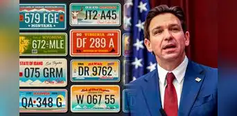 Ley HB 403 en Florida: Ron DeSantis aprueba medida que ocasionará cambios en miles de matrículas vehiculares Ley HB 403 en Florida: Ron DeSantis aprueba medida que ocasionará cambios en miles de matrículas vehiculares