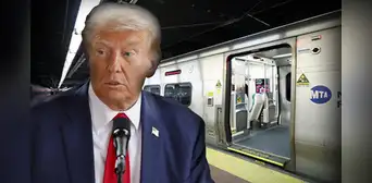 Golpe de Trump a Nueva York: amenaza con recorte de fondos a MTA si no reduce el crimen en el metro