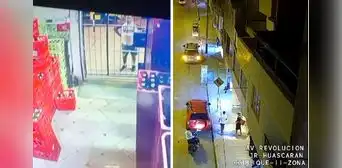 Cámaras captan asesinato de dueño de discoteca Fogata cuando cerraba su licorería en Collique Cámaras captan asesinato de dueño de discoteca Fogata cuando cerraba su licorería en Collique