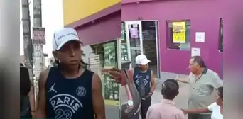 Pasajeros muestran cómo chofer de bus es extorsionado y encaran al delincuente: "Estamos hartos"