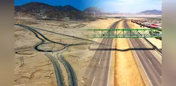 La nueva vía de 40 kilómetros que reduciría el tráfico al norte de Perú a 40 minutos y costará US$ 174 millones La nueva vía de 40 kilómetros que reduciría el tráfico al norte de Perú a 40 minutos y costará US$ 174 millones