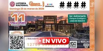 Resultados Sorteo Zodiaco Especial 1697 HOY, 23 de marzo: qué número ganó la Lotería Nacional de México