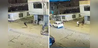 Menor de 14 años es acribillado en San Juan de Lurigancho y termina en estado crítico: cámara captó el ataque Menor de 14 años es acribillado en San Juan de Lurigancho y termina en estado crítico: cámara captó el ataque