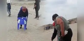 Adulta mayor con dificultad para caminar acude al penal a visitar a su hijo y le dicen: “El amor de madre es infinito”