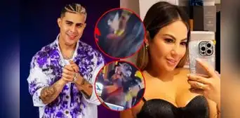 Pamela López y Paul Michael, cantante de Combinación de La Habana, son captados protagonizando un apasionado baile en discoteca