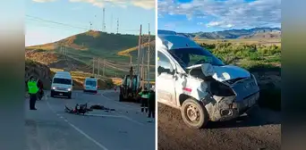 Dos primos chocan en su motocicleta contra auto en Puno: uno fallece y otro queda herido Dos primos chocan en su motocicleta contra auto en Puno: uno fallece y otro queda herido