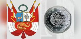 Así será el nuevo escudo en las monedas y billetes del sol peruano: detalles y comparativa con el anterior Así será el nuevo escudo en las monedas y billetes del sol peruano: detalles y comparativa con el anterior