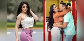 Leslie Moscoso niega que esté interesada en Luigui Carbajal tras grabar escena de besos: “Lo respeto mucho”