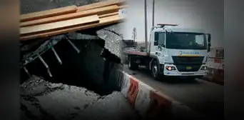 Cierran puente Conchán en la Panamericana Sur por hundimiento de pista: Rutas de Lima advirtió riesgo Cierran puente Conchán en la Panamericana Sur por hundimiento de pista: Rutas de Lima advirtió riesgo