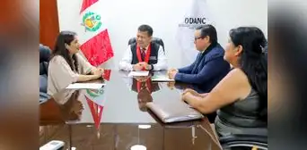 Jefe de ODANC Tumbes sostiene reunión con autoridades del ministerio público y colegio de notarios de Piura y Tumbes
