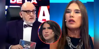 Beto Ortiz encaró a la madre de Macarena Vélez tras justificar las críticas a su físico: "Fatal decirle eso a tu hija" Beto Ortiz encaró a la madre de Macarena Vélez tras justificar las críticas a su físico: "Fatal decirle eso a tu hija"