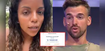Juan Ichazo muestra depósito de S/14.000, pero la 'Nena' Cubillas lo encara: "Préstamos que yo sigo pagando"