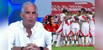 Diego Rebagliati opinó sobre el 11 de Óscar Ibáñez para el Perú vs Venezuela y propuso un cambio: "Soy un loco, lo hubiera puesto" Diego Rebagliati opinó sobre el 11 de Óscar Ibáñez para el Perú vs Venezuela y propuso un cambio: "Soy un loco, lo hubiera puesto"