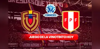 Transmisión JUEGO de la Vinotinto EN VIVO por internet: ¿dónde televisan Venezuela vs Perú por Eliminatorias 2026?