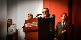 “Nos vemos en 2026”: Juan Santiváñez deja el Ministerio del Interior con mensaje político