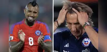 Arturo Vidal dejó fuerte mensaje sobre continuidad de Ricardo Gareca en Chile: "No sé si hay que respaldarlo hasta el final"