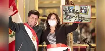 La traición nunca viene de un enemigo: Carlincatura refleja la inestabilidad tras la asunción de Dina Boluarte y la vacancia de Pedro Castillo La traición nunca viene de un enemigo: Carlincatura refleja la inestabilidad tras la asunción de Dina Boluarte y la vacancia de Pedro Castillo
