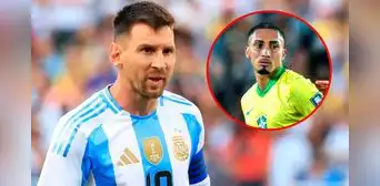 Lionel Messi responde fuerte a Raphinha por decir que les iban a dar una paliza: "Siempre hablando con fútbol" Lionel Messi responde fuerte a Raphinha por decir que les iban a dar una paliza: "Siempre hablando con fútbol"