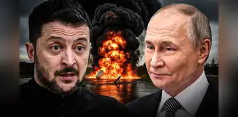 Rusia ataca a Ucrania con más de 100 drones pese a tregua: Zelensky pide más sanciones de Estados Unidos