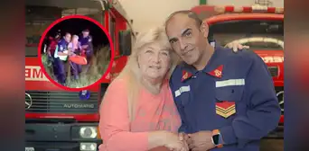 Mujer quedó atrapada con el agua hasta el cuello en accidente y hombre que no sabía nadar le salvó la vida, en Argentina Mujer quedó atrapada con el agua hasta el cuello en accidente y hombre que no sabía nadar le salvó la vida, en Argentina