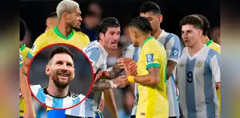 Esta fue la reacción de Lionel Messi tras la paliza histórica de Argentina a Brasil y la clasificación al Mundial 2026 Esta fue la reacción de Lionel Messi tras la paliza histórica de Argentina a Brasil y la clasificación al Mundial 2026