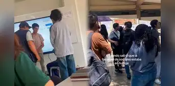Venezolana asiste a su primer día en San Marcos y queda impresionada: "Mi profesora se desmayó y hubo huelga" Venezolana asiste a su primer día en San Marcos y queda impresionada: "Mi profesora se desmayó y hubo huelga"
