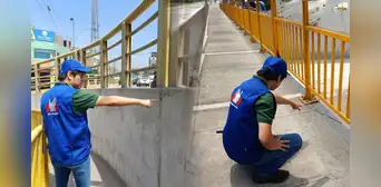Defensoría alerta sobre grietas en puente Huaycoloro que une SJL con Huachipa y pide acciones urgentes a Emape