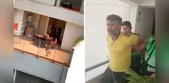 Liberan a agresor que lanzó objeto a edificio e hirió a una niña en Miraflores: tiene más de 70 denuncias