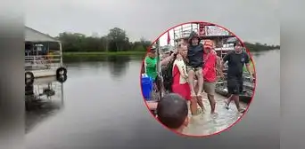 Iquitos: pescador de 86 años es rescatado tras estar más de un día perdido en río Iquitos: pescador de 86 años es rescatado tras estar más de un día perdido en río
