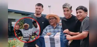 Alianza Lima cumple el sueño de uno de sus fanáticos más fieles: hincha de 96 años conoció al plantel completo Alianza Lima cumple el sueño de uno de sus fanáticos más fieles: hincha de 96 años conoció al plantel completo