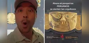 Asiático queda fascinado al visitar museo de oro en Perú: “Ahora sé por qué se sienten tan orgullosos”